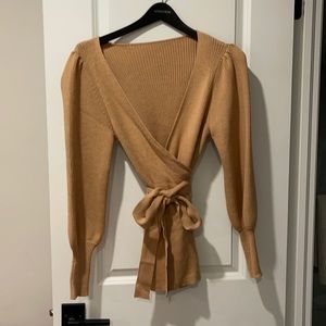 Seven sister wrap sweater